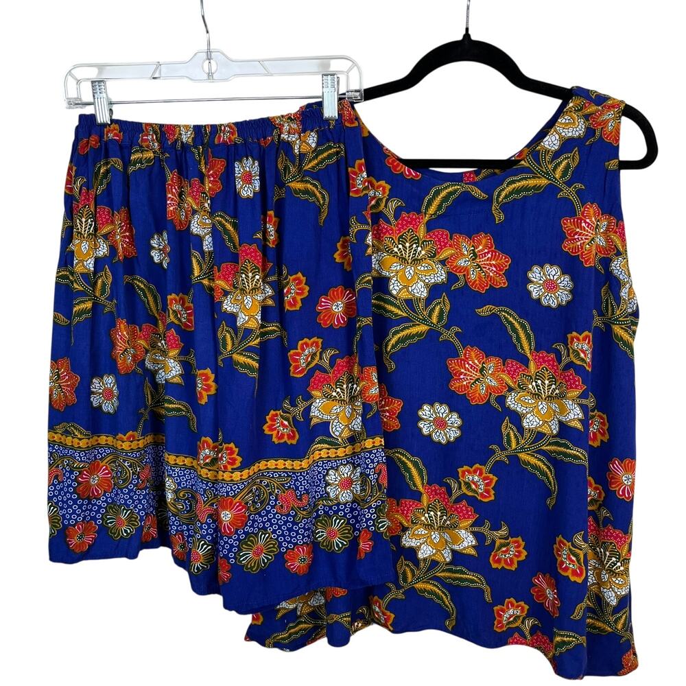 Vintage Baju Batique Aladdin Set